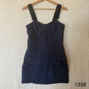 JUICY COUTURE ESCAPE BUSTIER DRESS WITH REMOVABLE SHOULDER STRAPS Size S